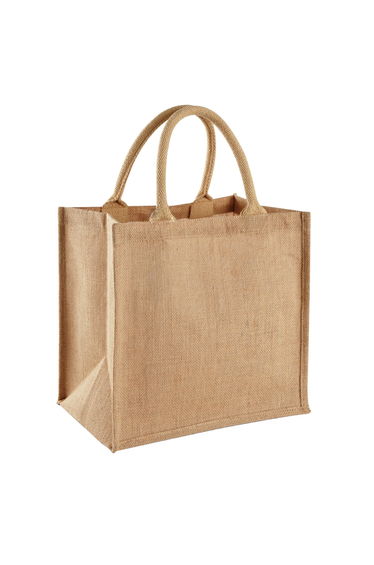 Westford Mill Midi Jute Tote Bag - Natural