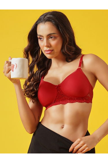 Flair Non-Padded Non-Wired Full Coverage Spacer Cup T-shirt Bra