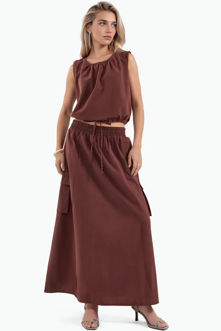 MSN Cotton Viscose Two-Piece Coord
