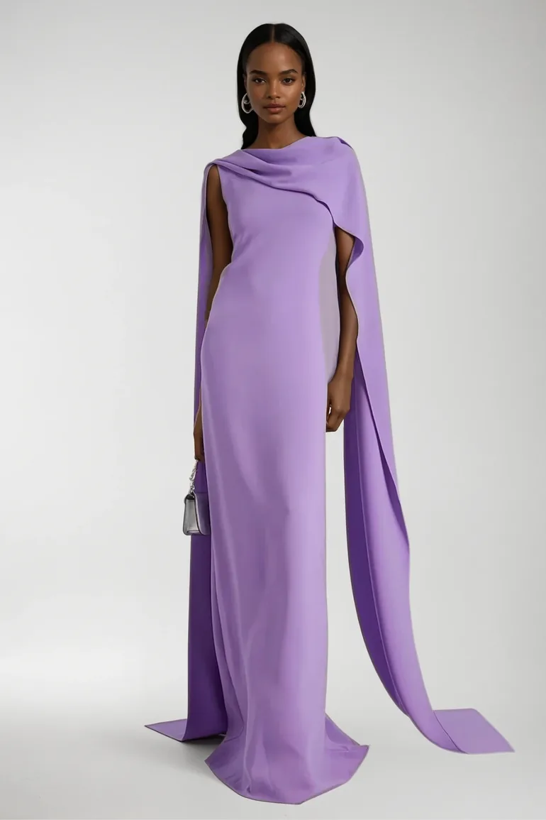 Candice Shawl Sleeveless Maxi Dress Innovare Denim : Evening Dresses :  VogaCloset Bahrain