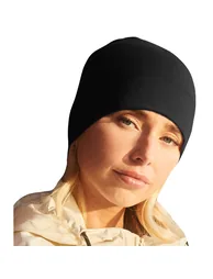 Beechfield Merino Wool Beanie - Black - 1