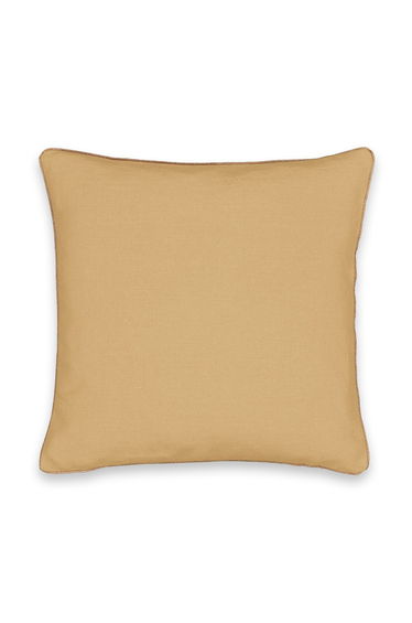 Onega Golden Bias 100% Washed Linen Cushion Cover