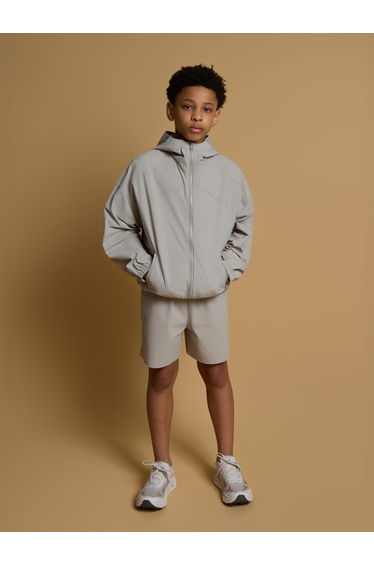 Blanca Sport Kids Elevated Windbreaker in Grey