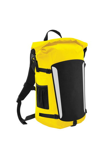 Quadra SLX Waterproof 25L Backpack - Black/Yellow