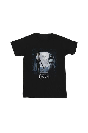 Corpse Bride Unisex Adult There´s Been A Grave Misunderstanding Poster Cotton T-Shirt - Black
