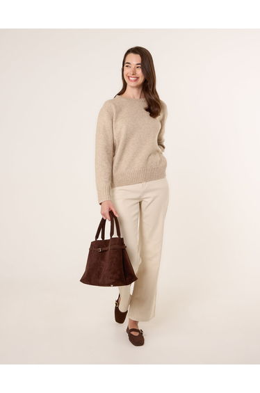 Jumper With Open Back Bow Tie