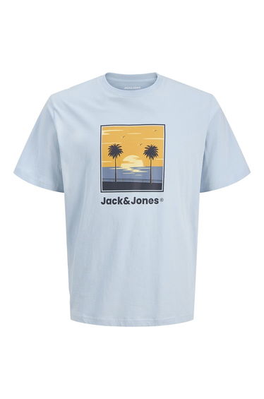 Printed T-Shirt with Short Sleeves