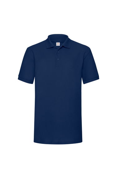 Fruit of the Loom Mens Polycotton Pique Heavy Polo Shirt - Navy