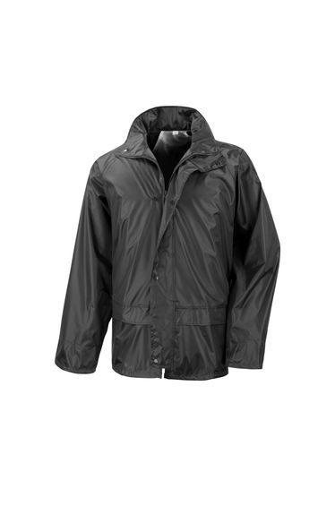 Result Mens Core Stormdri Rain Over Jacket - Black