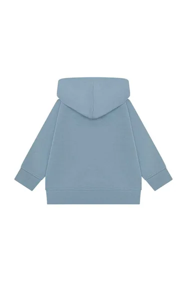 Larkwood Childrens/Kids Sustainable Hoodie - Stone Blue