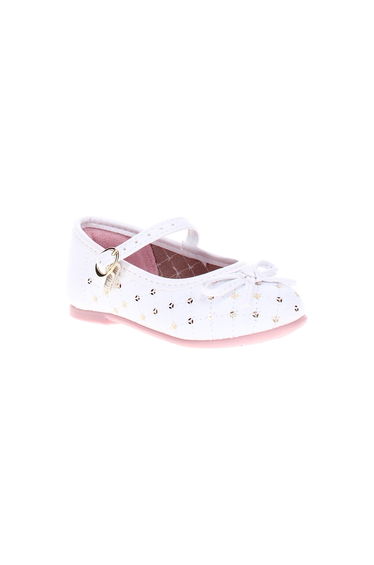 Embellished Ballerinas with Bow Detail