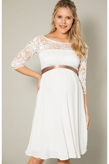 Olivia Dress (Ivory White)