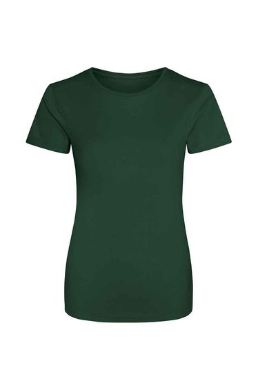 AWDis Just Cool Womens/Ladies Sports Plain T-Shirt - Bottle Green