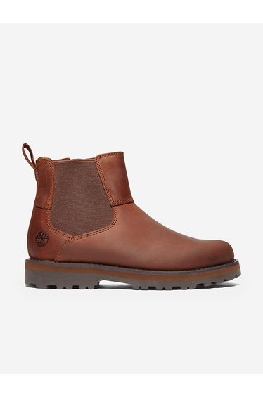Timberland Kids Courma Mid Chelsea Boots in Brown