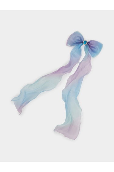 Girls Lilac Bow Hair Clip
