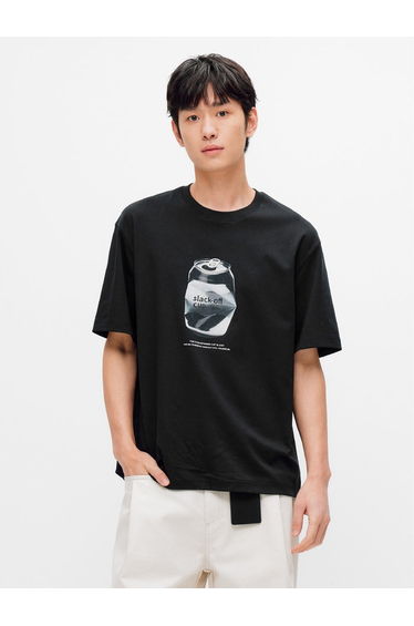 Men's Graphic Round Neck T-shirt