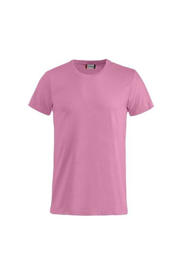 Clique Mens Basic T-Shirt - Bright Pink