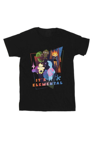 Elemental Girls It´s Elemental Cotton T-Shirt - Black