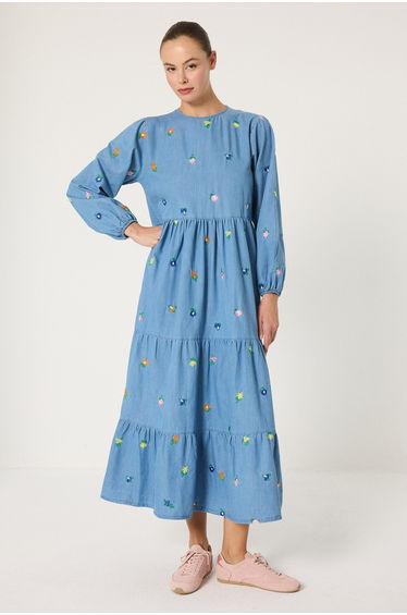 EMBROIDERIED DRESS