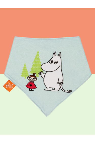 Moomin™ Free To Explore Pale Blue Bib