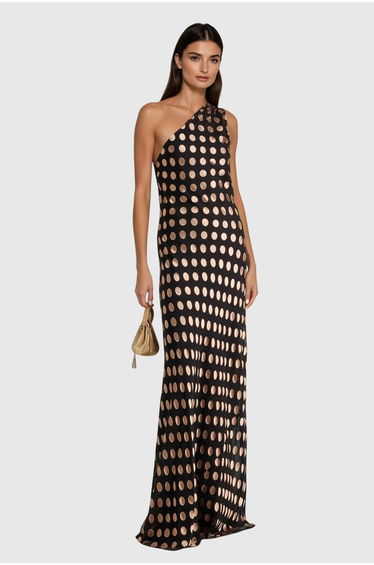 Sievia Backless Dolka Pot Maxi Dress