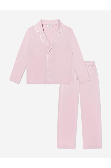 Calmm Kids Long Sleeve Nightwear in Pink