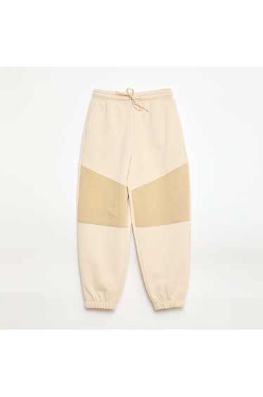 Two-Tone Joggers BEIGE