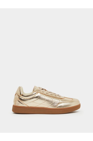 Retro Sole Lace Up Sneakers