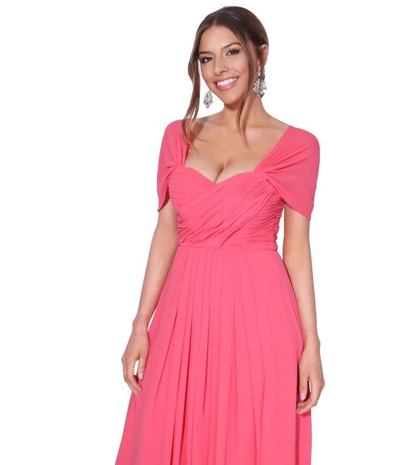 Multiway Neckline Occasion Maxi Dress - 1