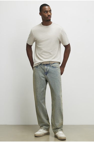 Blue Loose Fit Jeans