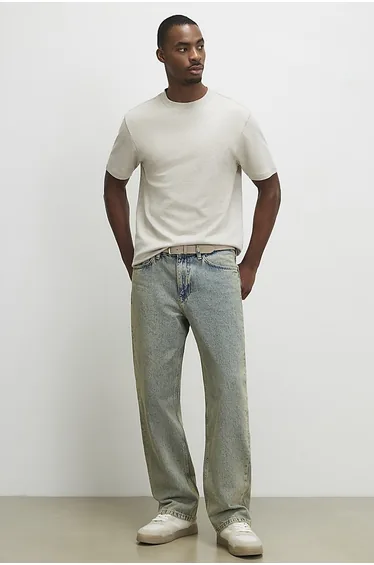 Blue Loose Fit Jeans