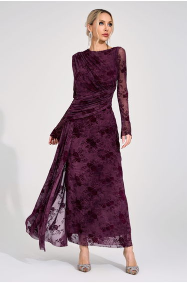 Homer Sienna Printed Maxi Dress