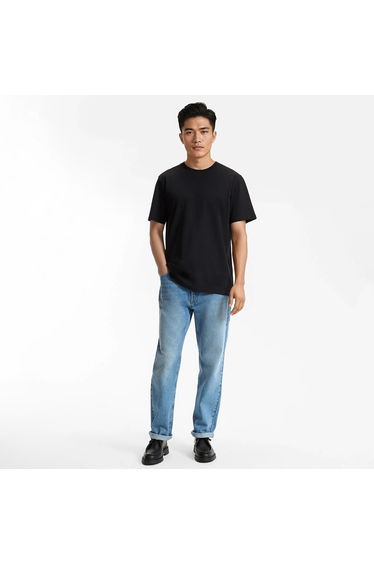 Crew Neck T-Shirt with Short Sleeves