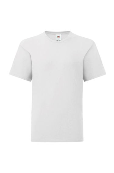 Fruit Of The Loom Childrens/Kids Iconic T-Shirt - White