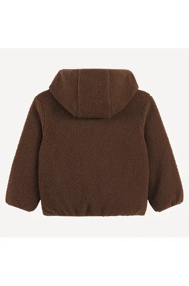 Sherpa Cardigan with Hood