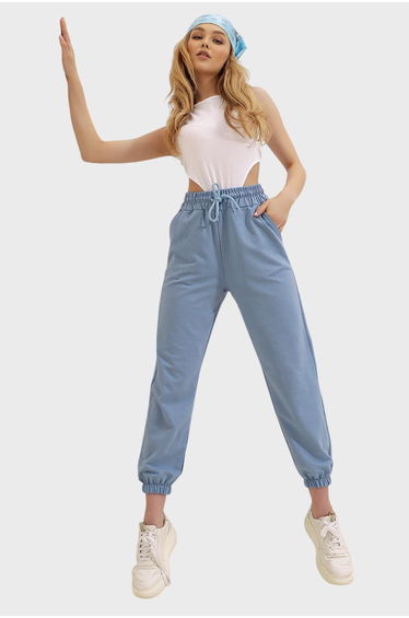 Sweatpants - Blue - Joggers