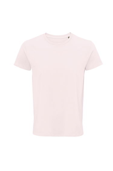 SOLS Mens Crusader Organic T-Shirt - Pale Pink