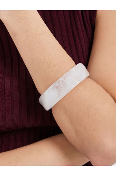 Marbled Geometric Bracelet