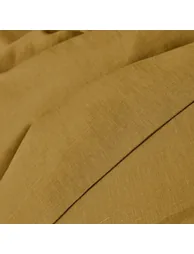 غطاء وسادة بقماش لنن  سادة - 4