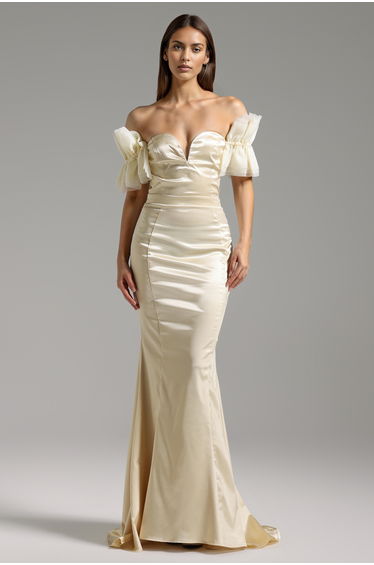 Elaina Off-shoulder Maxi Dress