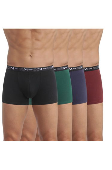 Pack of 4 Hipsters in Stretch Cotton