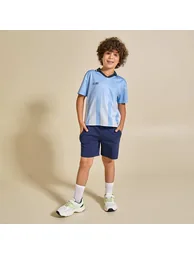 Oversized Football T-shirt BLUE - 2