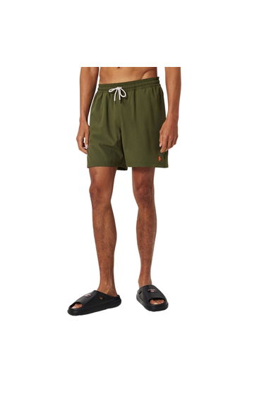 Ralph Lauren Mens Traveller Swim Shorts - New Olive