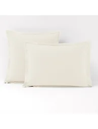 Best Quality Cotton Percale Plain Pillowcase - 1