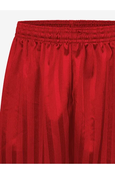 Zeco Kids School Shadow Stripe Shorts in Red