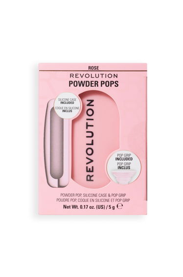 Revolution Powder Pops Rose & Pop Grip & Silicone Case Rose