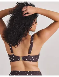 Underwired Spot Print Bikini Top - 3