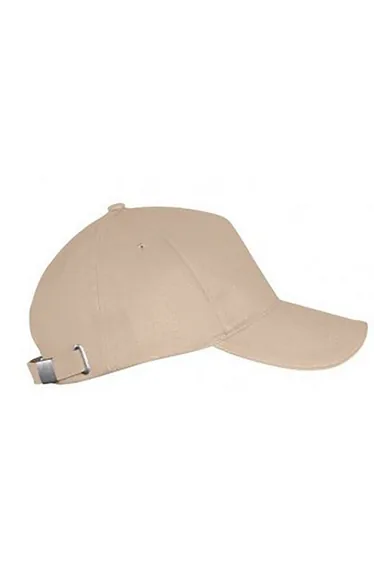 SOLS Unisex Long Beach Cap - Beige