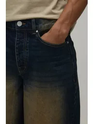 Regular Rigid Denim Jorts - vintage blue - 1