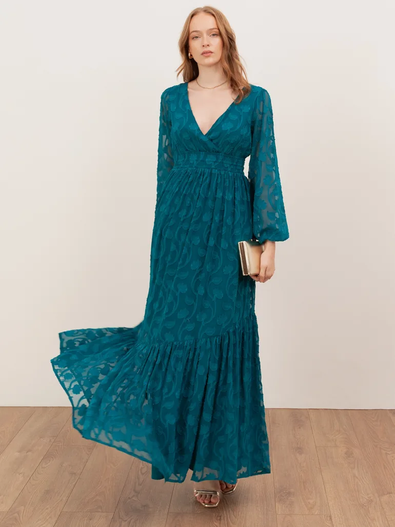 burnout floral tie back maxi dress Black Floral Velvet Dress - Tie-Back Maxi Dress - Burnout Dress
